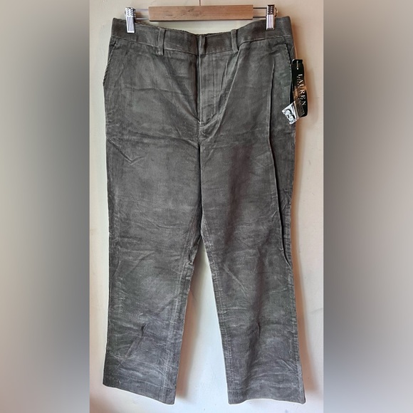 Polo‎ Ralph Lauren Corduroy Pants Beacon Grey size 12 NWT - Picture 1 of 7